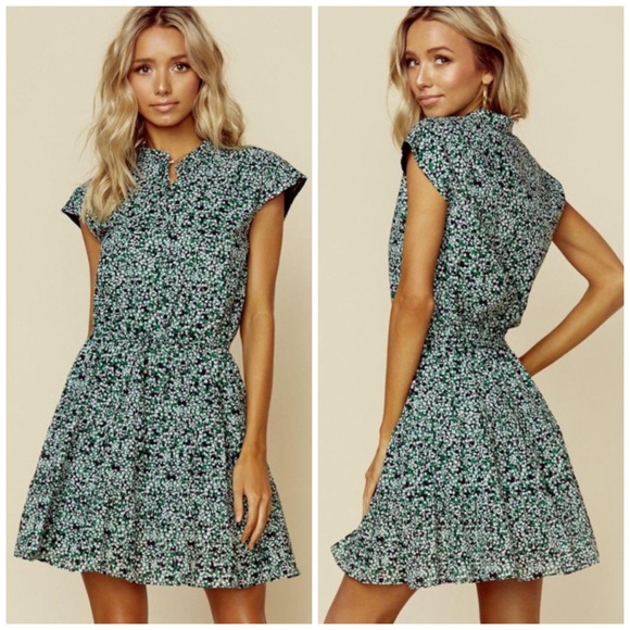 Rebecca Minkoff Dresses & Skirts - NWT Rebecca Minkoff Floral Drawstring Ollie Dress